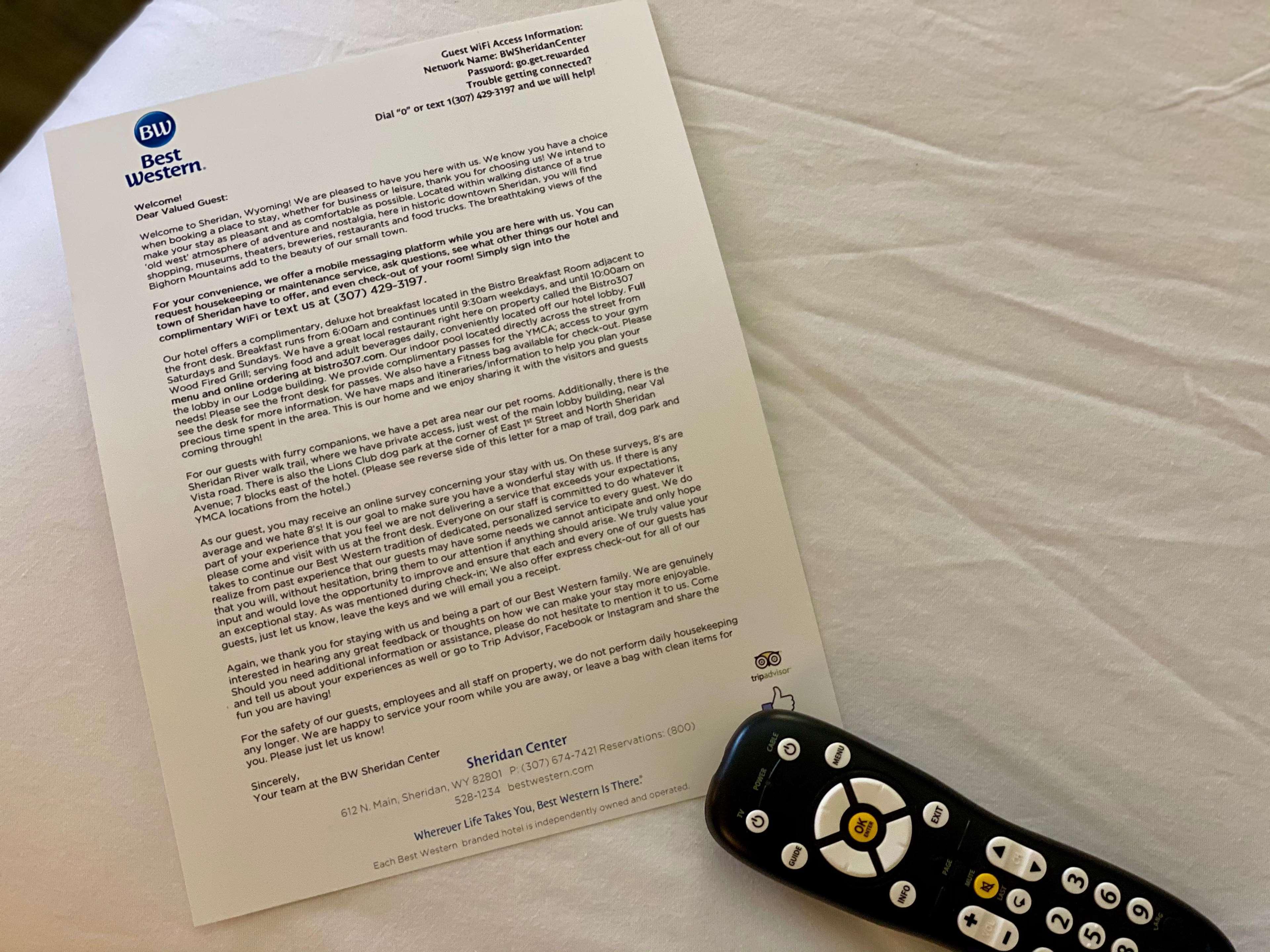 Best Western Sheridan Center Экстерьер фото